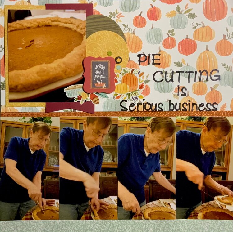 Pie Cutting is Serious Business