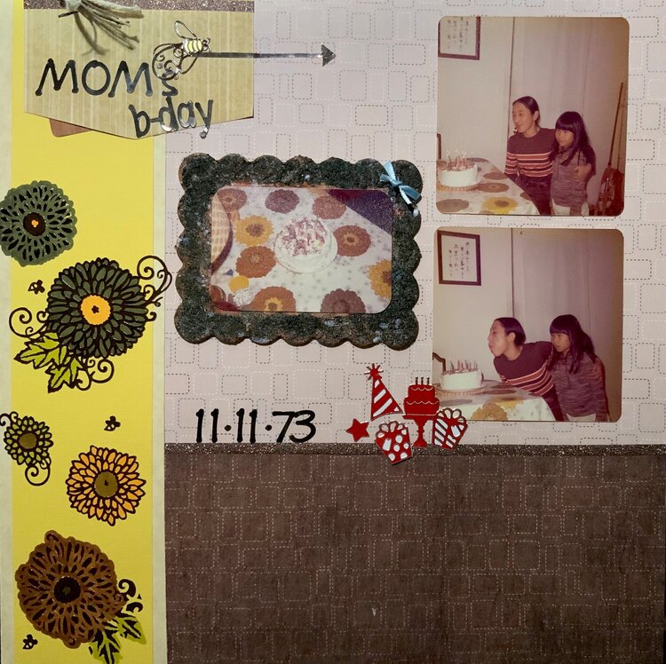 Moms Birthday - 1973