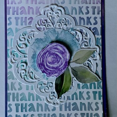 Quick Thank You card