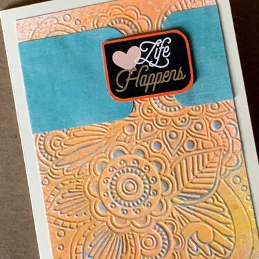 Life Happens card