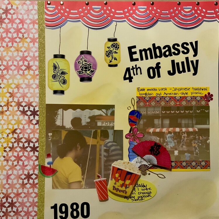 East Meets West - Embassy 4th of July 1980