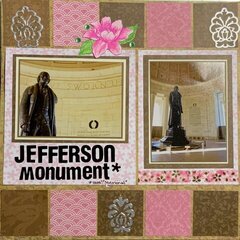 Jefferson Memorial (NOT Monument!)