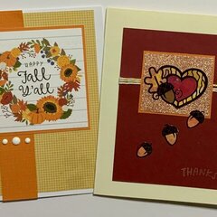 Couple of Fall Cards