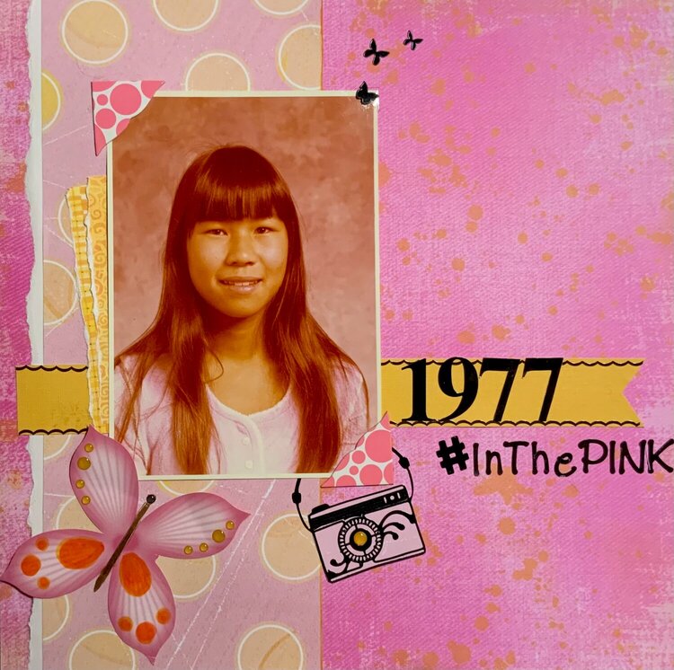 In the Pink - 7th grade class photo