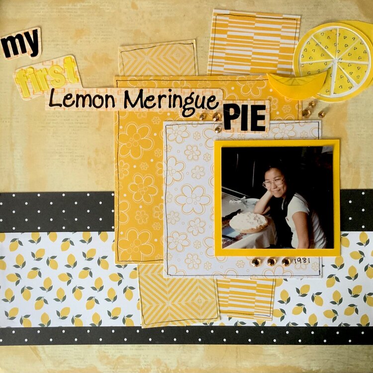 My First Lemon Meringue Pie
