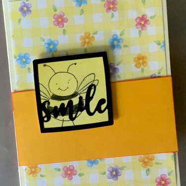 Smiling Bee card