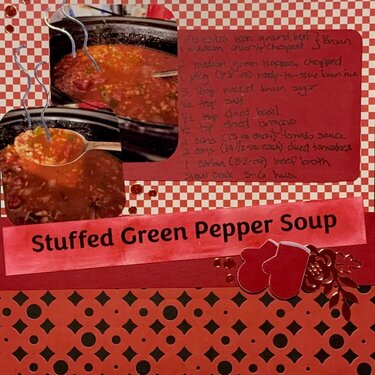 Stuffed Green Pepper Soup