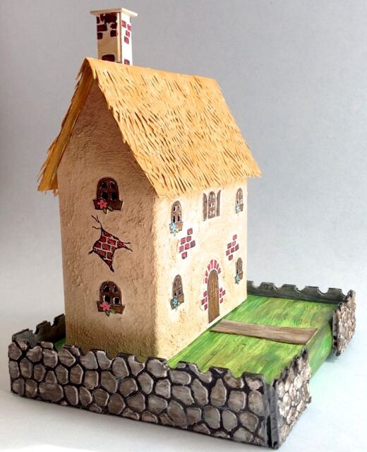Summer Country Cardboard House