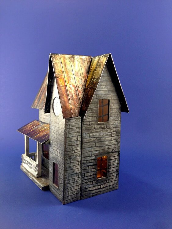 Rusted Tin Roof Halloween House