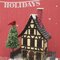 German Half-Timbered Christmas Glitter House