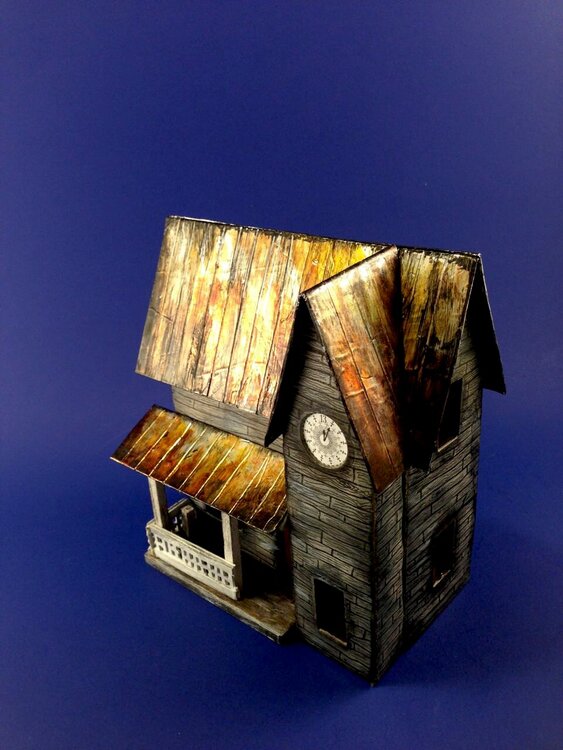 Rusted Tin Roof Halloween House