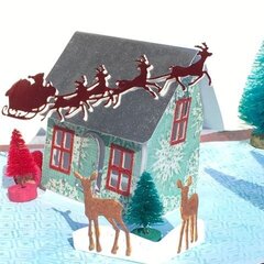 Christmas Pop-up House Card