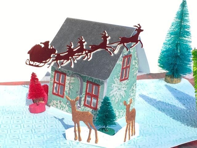 Christmas Pop-up House Card