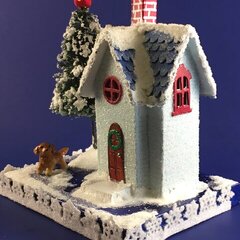 Christmas Glitter House
