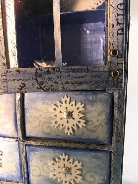 Snowflake China Cabinet