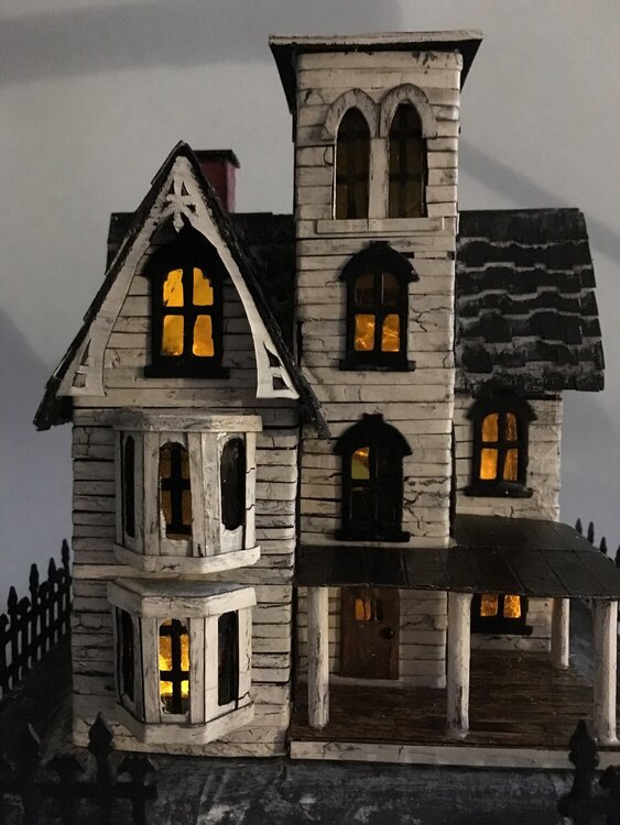 Spooky Italianate Mansion
