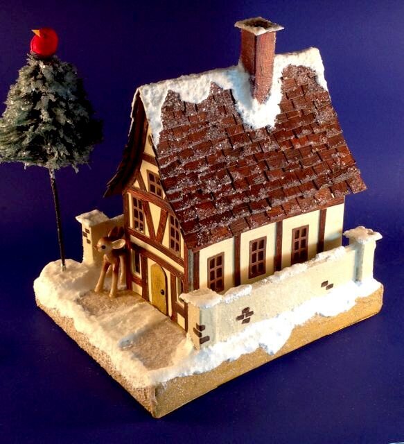 Tudor Christmas House