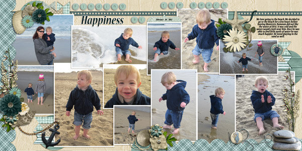 finding happiness at the beach