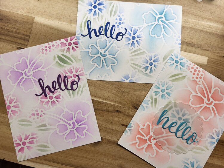 Happy Hello cards