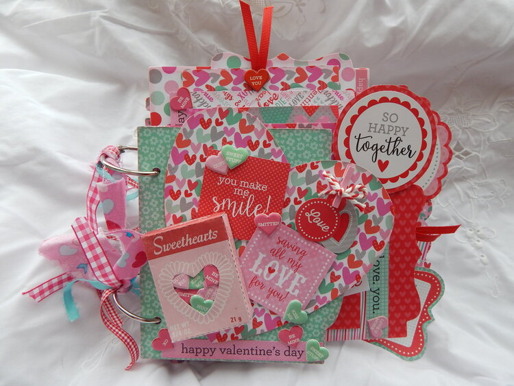 Valentine Chipboard Album