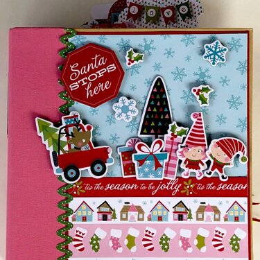 Santa Stops Here Album Kit