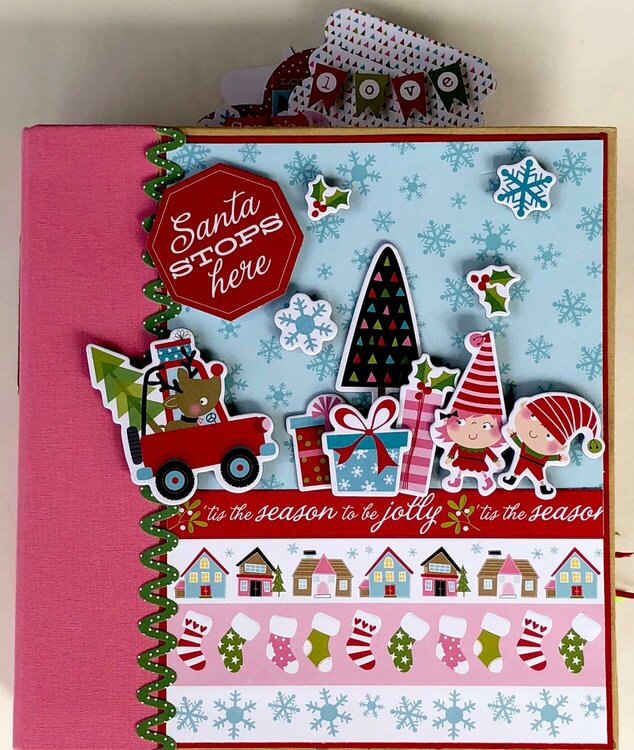 Santa Stops Here Album Kit