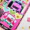 Its Conny here from @thedailylifeofcreativity with a bright & sassy 12x12 layout using the @bellablvdllc Teen Vibe Caitlyn Colle