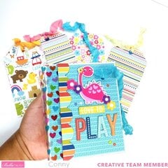 I Love to Play with Tots 2.0 Mini album with Bella Blvd 