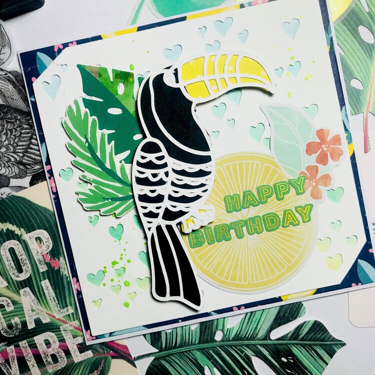 TOUCAN HAPPY BIRTHDAY CARD