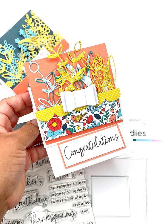 Congratulations Easel Cards! Using Scrapbook.com Exclusives!