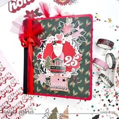 Unwrap the Magic of Boho Christmas by creating a Handmade Gift Album