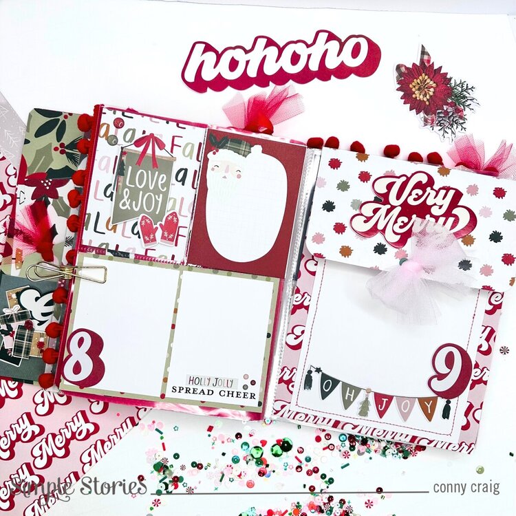 Unwrap the Magic of Boho Christmas by creating a Handmade Gift Album