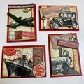 Vintage Travel Atcs