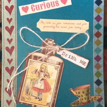 Alice in Wonderland Mother&#039;s Day Card