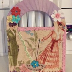 A Ladies Diary Pen Holder