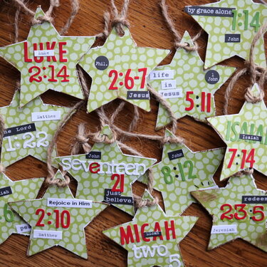 Scripture Ornaments