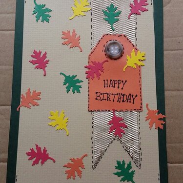 Fall Birthday!