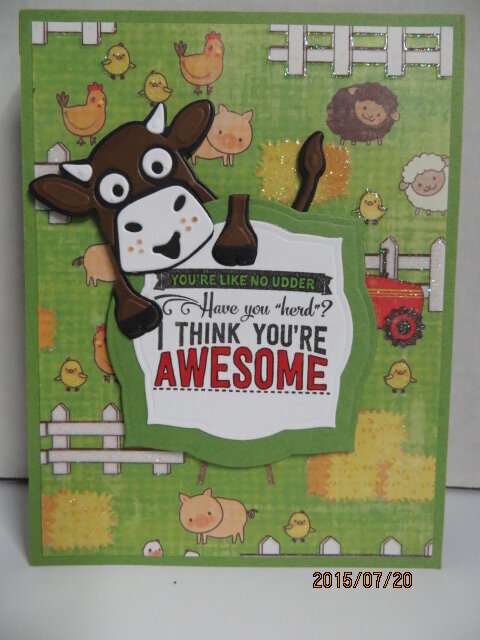 Farm Life Birthday Card