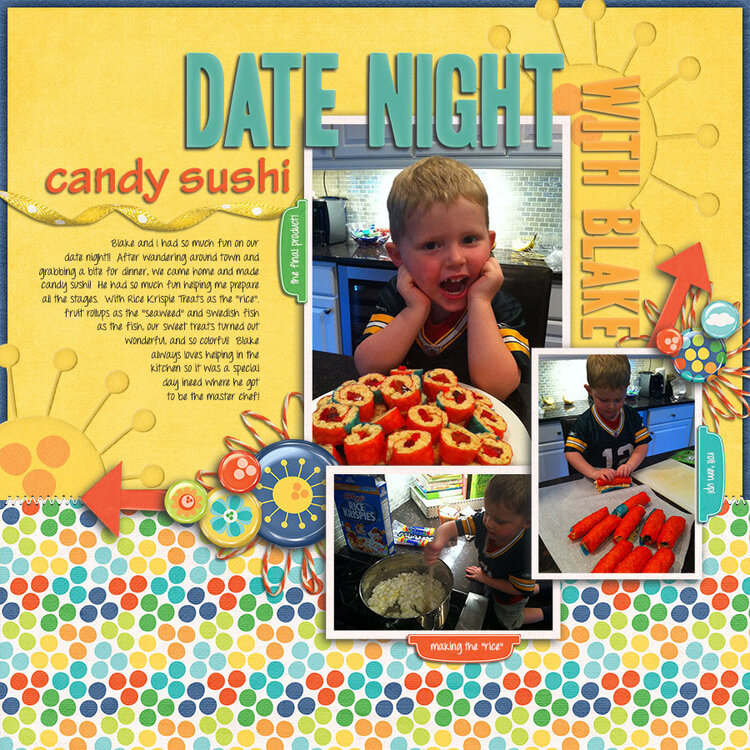 Candy Sushi Date Night