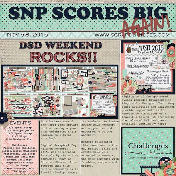 SNP Scores Big