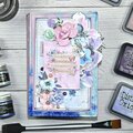 Prima Marketing Watercolor Floral Mixed Media Album