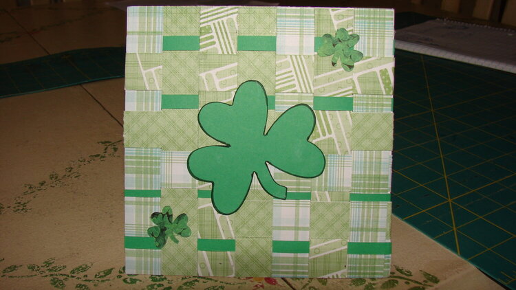 St. Patrick&#039;s Day Card (Front)