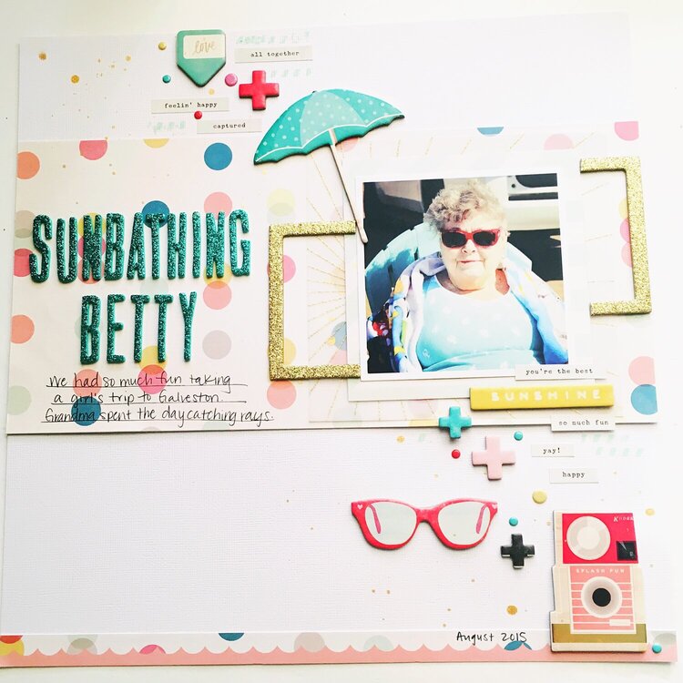 Sunbathing Betty