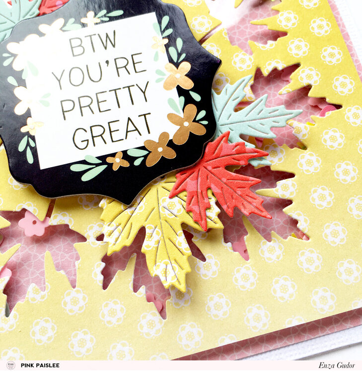 Leafy Colorful Cards