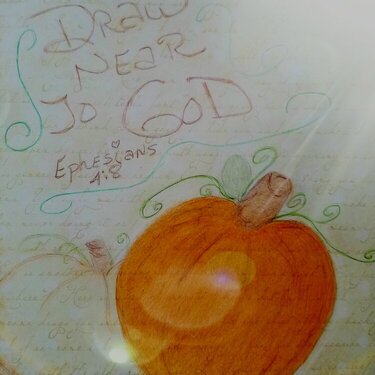 Draw Near To God ( hand drawn )
