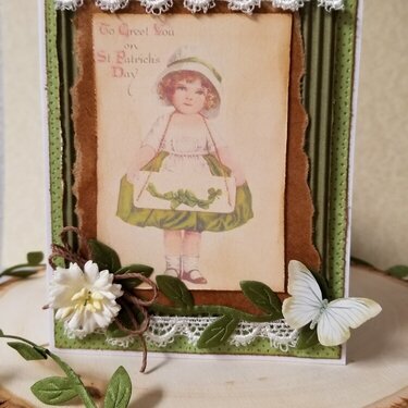 ~Happy St. Patrick&#039;s Day ~Vintage Card