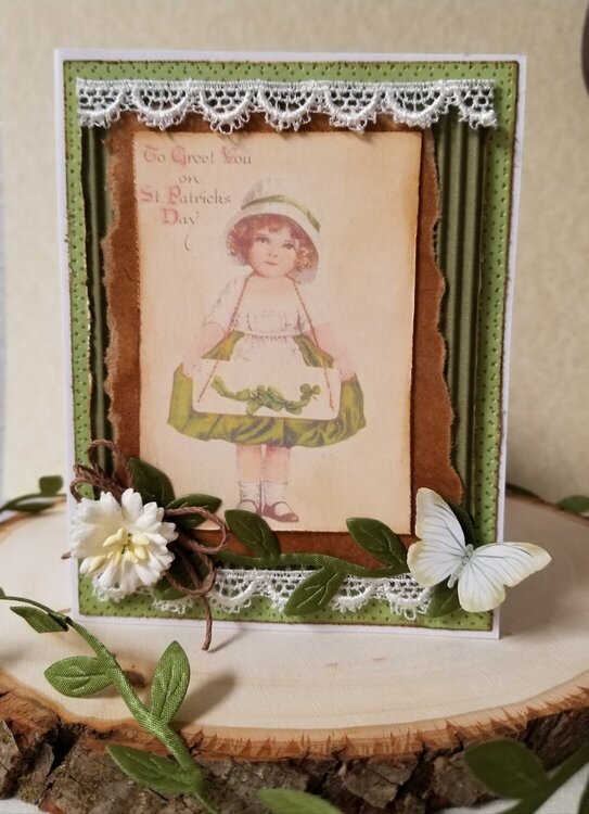 ~Happy St. Patrick&#039;s Day ~Vintage Card