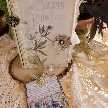 Vintage Flower Garden Journal