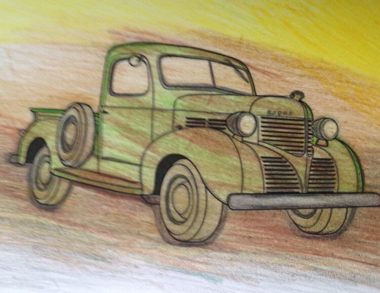 An Old Pick-Up Truck !