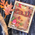 Tim Holtz Funky Foliage Fall Card